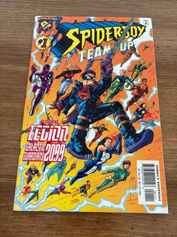 Super-Boy Team-Up # 1 NM 1st Print Amalgam DC Marvel Comic Book 1 J457