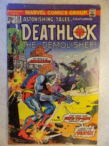 ASTONISHING TALES # 28 MARVEL DEATHLOK