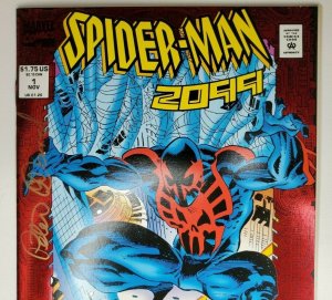 Spider Man 2099 #1 Signed by Peter David W/COA   RARE