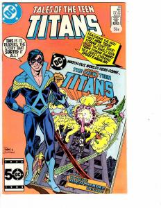 Tales Of The Teen Titans # 59 VF DC Comic Book Nightwing Robin Cyborg Raven J150