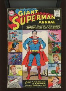 (1960) Superman Annual #1: SILVER AGE! BIG KEY ISSUE! 1ST ANNUAL! (3.5)