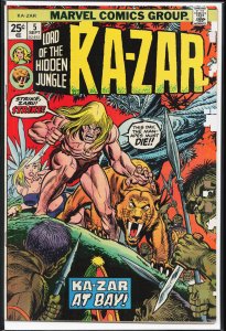 Ka-Zar #5 (1974) Ka-Zar