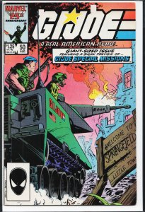 G.I. Joe: A Real American Hero #50 (1986) G.I. Joe [Key Issue]