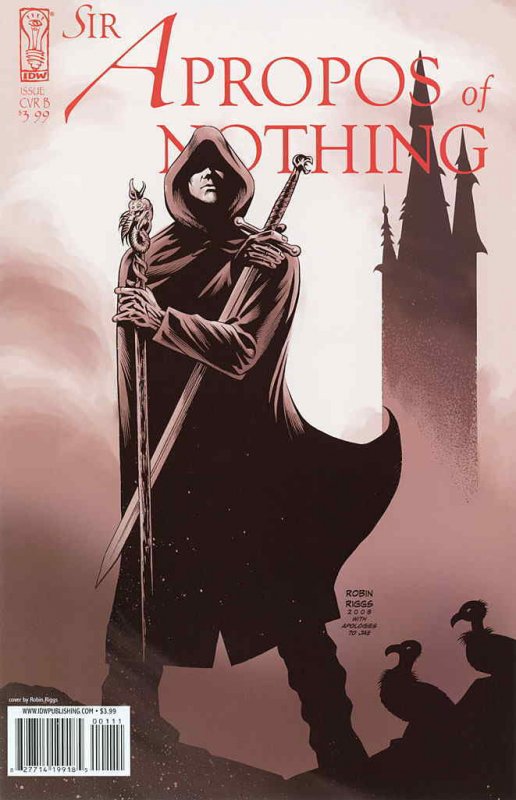 Sir Apropos of Nothing #1B FN ; IDW | Peter David