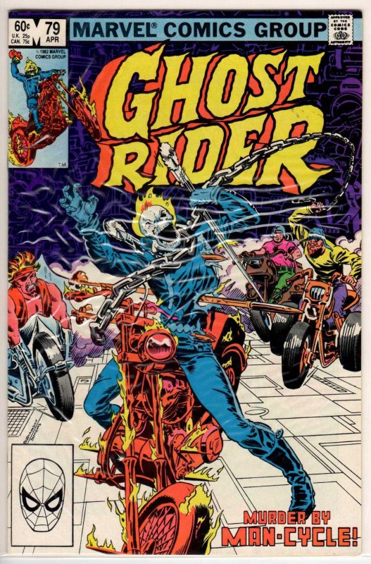 Ghost Rider #79 Direct Edition (1983) 9.0 VF/NM