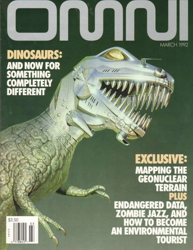 Omni Magazine (vol. 14) #6 FN ; Omni | March 1992 Dinosaurs