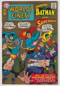 World's Finest Comics #168 (1967) Superman and Batman and Robin