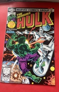 The Incredible Hulk #250 Direct Edition (1980)vs silver surfer