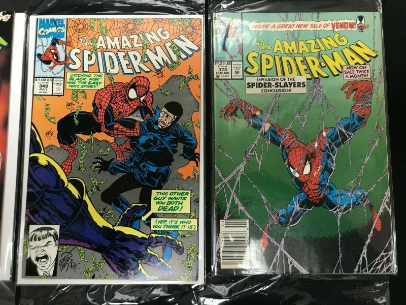 SPIDER-MAN 8PC LOT (NM/VF) VENOM!! HOLOGRAM!! 1993 