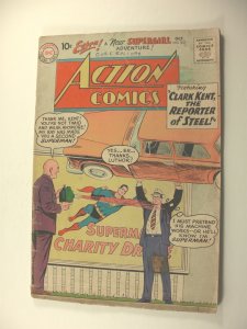 DC Comics Action Comics #257 OCT 1959 (GD/VG) features Clark Kent The Reporte...