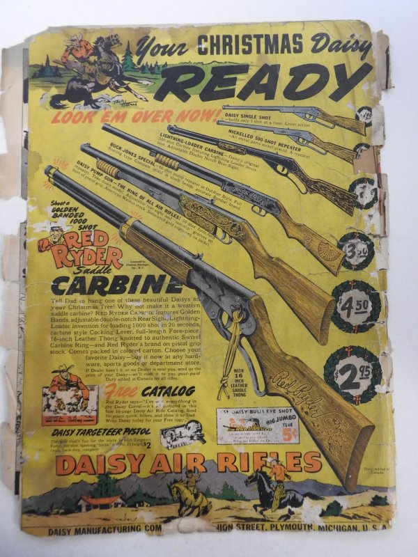 Star Spangled Comics #4 (1942) COVER ONLY! NG!