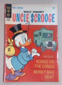 Walt Disney Uncle Scrooge #73, Fn- Gold Key, 1960