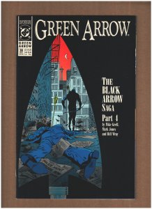 Green Arrow #38 DC Comics 1990 Mike Grell NM- 9.2