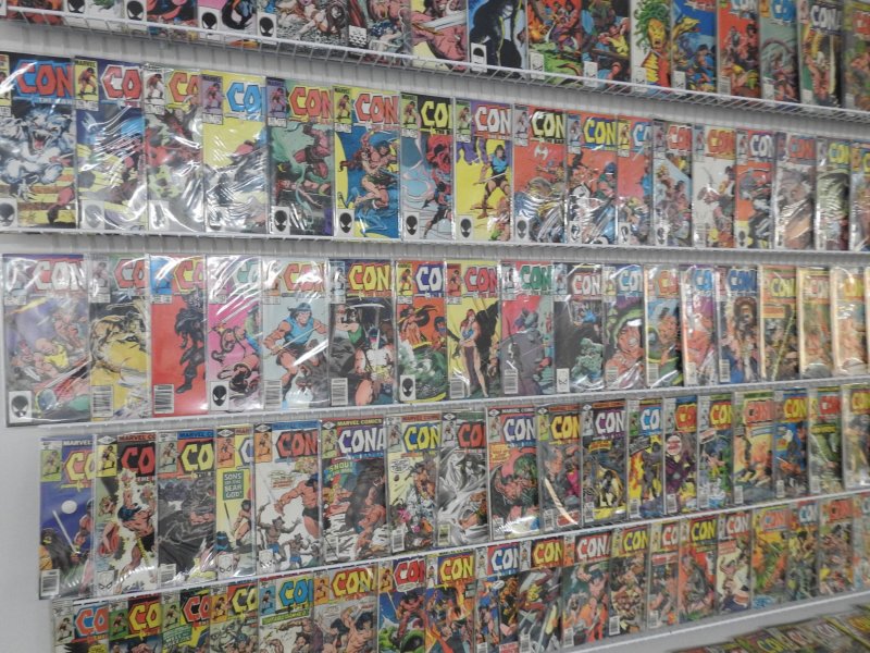 Huge Lot 160+ All Conan Comics! Avg FN+ Condition! Likely Missing MVS's