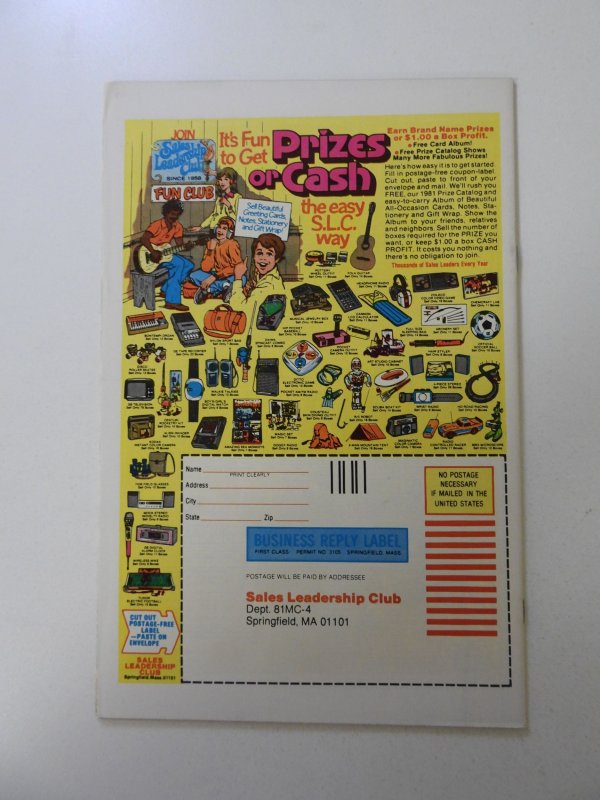 The Uncanny X-Men #147 (1981) VF condition