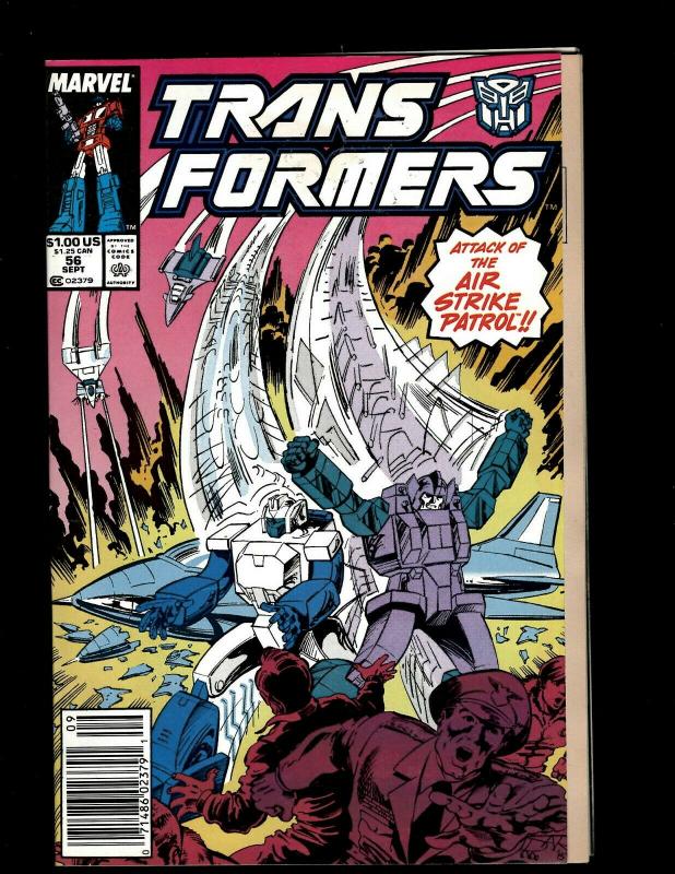 Lot of 12 Transformers Marvel Comics #35 36 37 38 39 40 41 42 43 45 48 56 J411