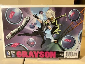 Grayson #5  2015  New 52!  Darwyn Cooke Variant!  9.0 (our highest grade)