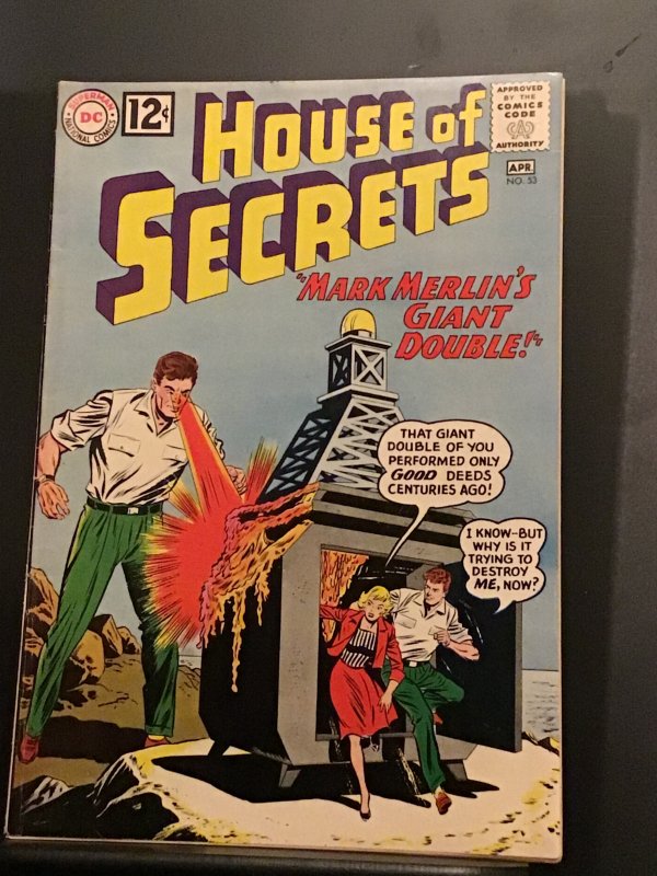 House of Secrets #53 (1962) wow high-grade mark Merlin key! FN/VF