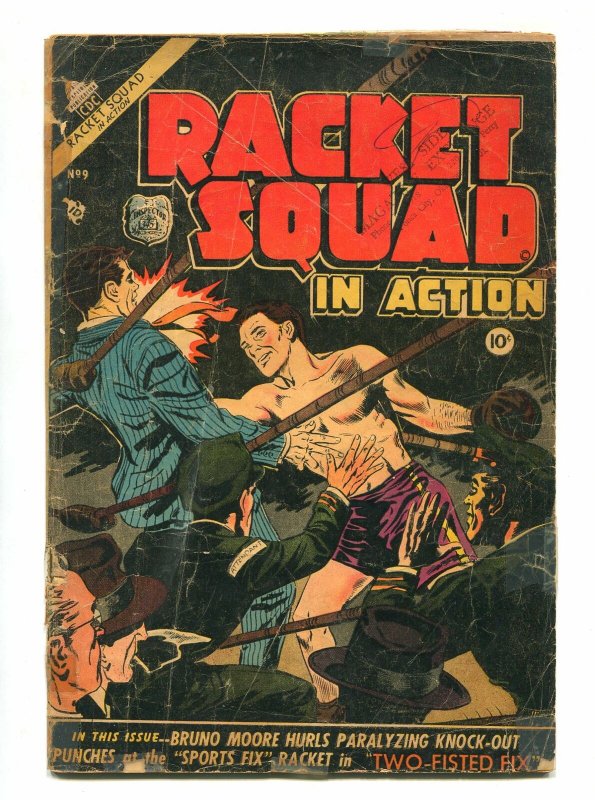 RACKET SQUAD IN ACTION #14 1953-CHARLTON-FR