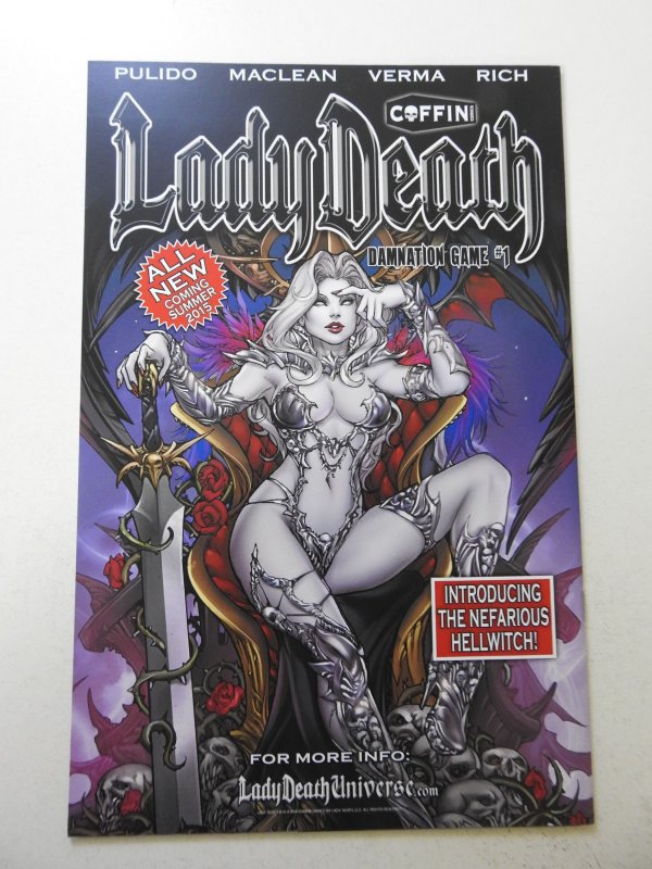 Lady Death: Revelations #1 Cryptic Edition NM Condition!