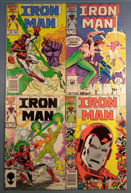 Iron Man Lot 37 #200-296 Annuals #9 #13