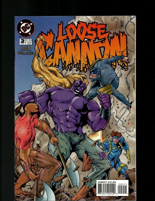 10 Comics Loose Cannon #1 2 3 4 6 Damage #6 Blood Pack #1 2 3 4 Fate #17 J394 