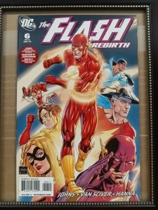 The Flash: Rebirth #6 Apr. 2010 DC Comics.  P01