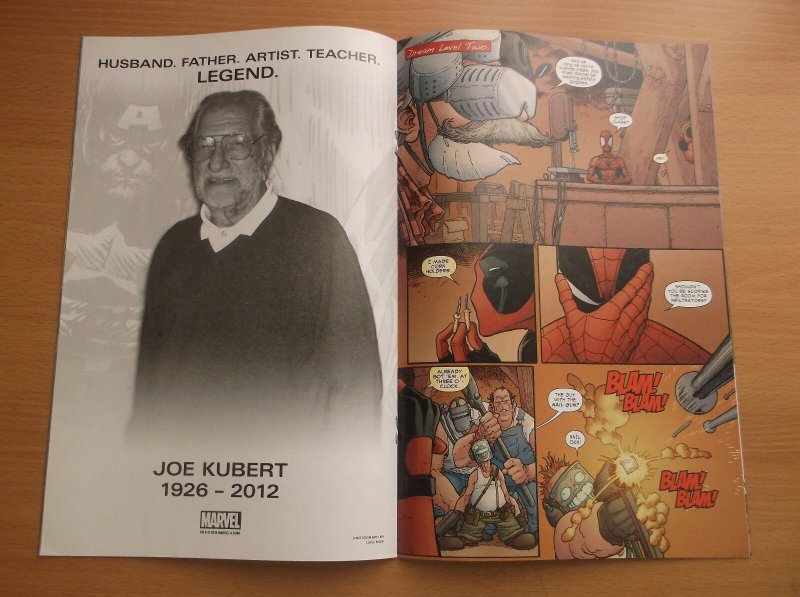 MARVEL: AVENGING SPIDER-MAN #12, DEADPOOL CROSSOVER, RARE/LOW PRINT RUN, 2012!!!