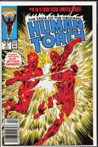 Saga of the Original Human Torch #4 (1990) Human Torch