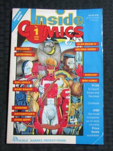 1992 INSIDE COMICS Magazine #1 VG/FN 5.0 Youngblood Cover