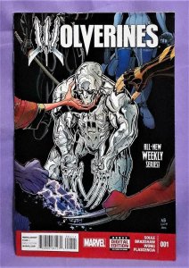 Charles Soule WOLVERINES #1 - 5 1st Apearance Fantomelle (Marvel, 2015)!