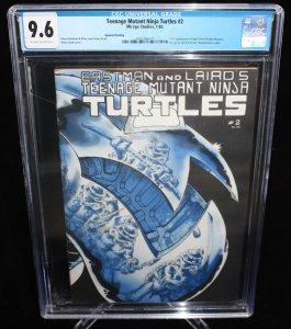 Teenage Mutant Ninja Turtles #2 CGC 9.6 1st Appearance of April O'Neil-2nd print