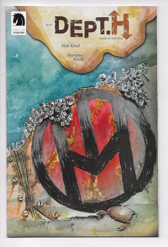 Dept.H #6 - Matt & Sharlene Kindt (Dark Horse, 2016) - New/Unread (NM)