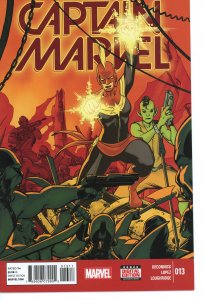 Captain Marvel 13  (2014 series)  9.0 (our highest grade)