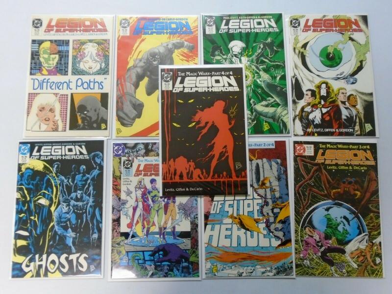 Legion of Super-Heroes Set:#1-63 + Annual:#1-4, 67 Different, 8.0/VF (1984-1989)
