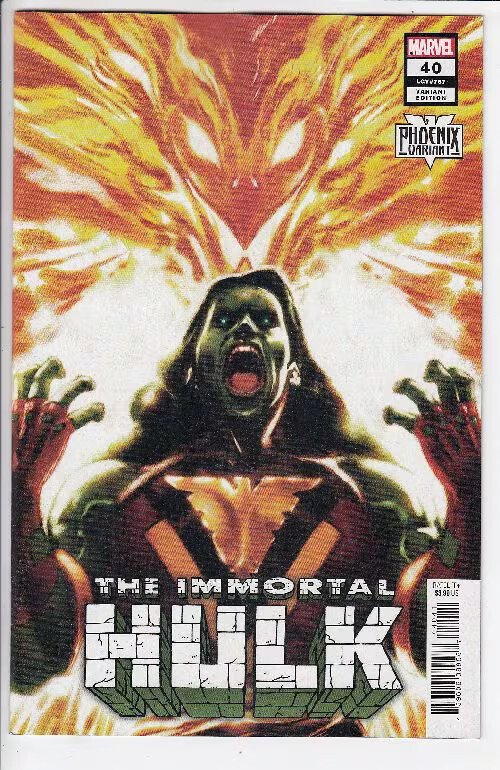 IMMORTAL HULK (2018 MARVEL) #40 VARIANT CLARKE SHE-HULK PHOENIX