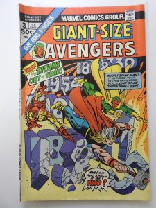 Giant-Size Avengers #3 (1975) Sharp VG Condition! vs Kang!!