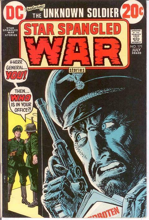 STAR SPANGLED WAR 171 VF+ July 1973 COMICS BOOK