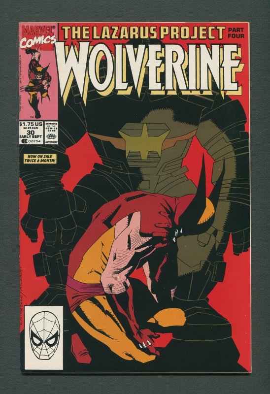Wolverine #30  / 9.2 NM-  (1988 1st Series)