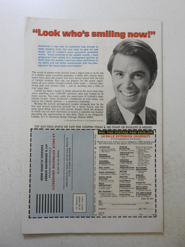 Doctor Strange #20 (1976) FN- Condition moisture stain