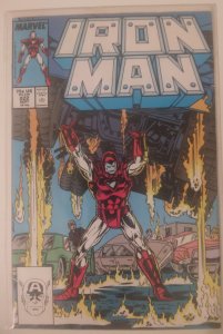 Iron Man #222 Direct Edition (1987) VG Michelinie/Bright/Layton