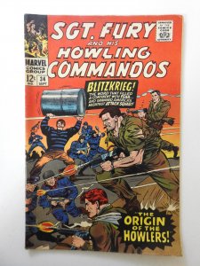 Sgt. Fury #34 (1966) FN- Condition!