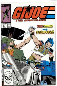 G.I. Joe: A Real American Hero #81 (1988) G.I. Joe