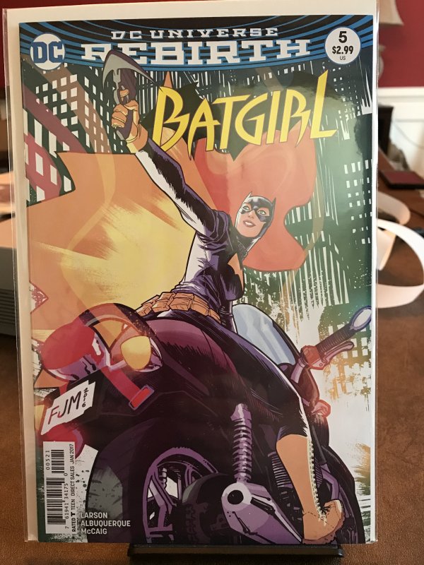 Batgirl #5  Francis Manapul Variant!