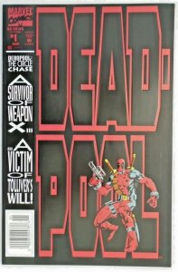 *Deadpool: The Circle Chase (Marvel 1993, of 4) 1-4 