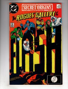 Secret Origins #41 (1989) ROGUES GALLERY OF THE FLASH! / ECA5