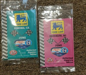 Lot of 19 1992 richard petty food lion STP collector cards All Sealed  