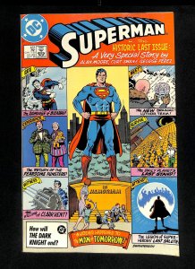 Superman #423 Last Issue!