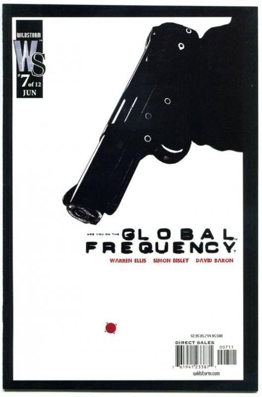 GLOBAL FREQUENCY #1 2 3 4 5 6 7 8,10-12, NM, Warren Ellis, Simon Bisley, No #9
