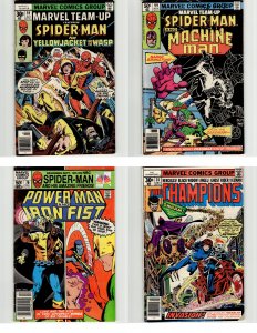 Mixed Lot of 4 Comics (See Description) Marvel Team Up, Spider Man, The Champ...